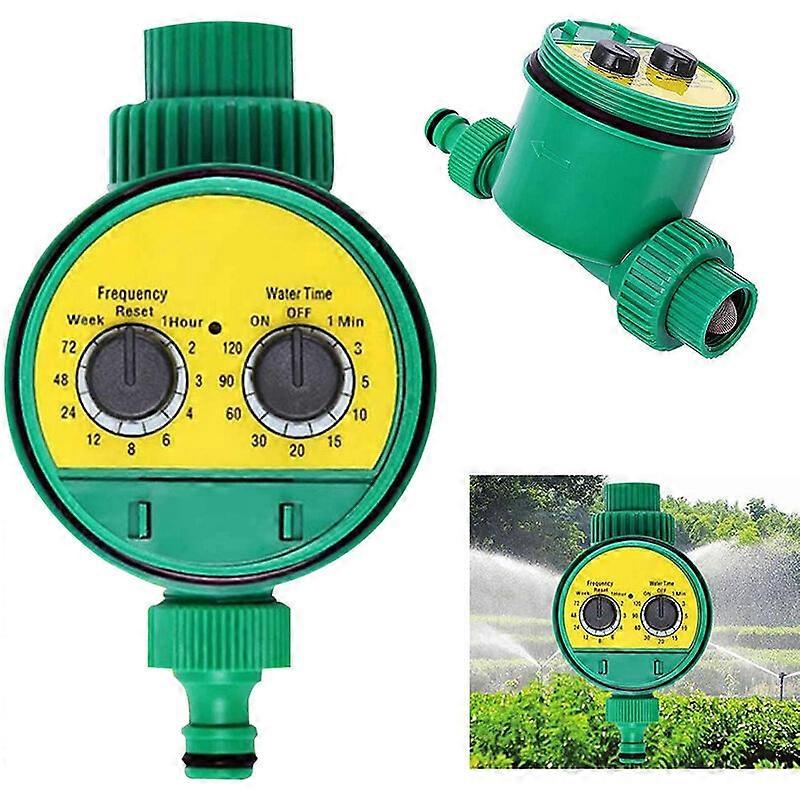 Garden Automatic Watering Timer Computer Irrigation Water Clock with Ball Valve