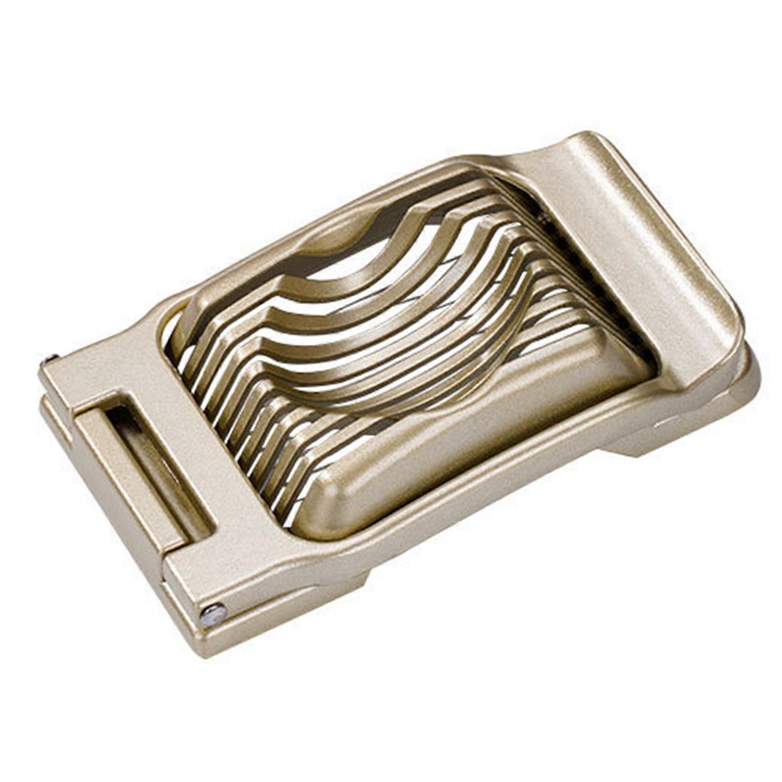 Egg Slicer Efficient Stainless Steel Vegetables Slicer Compact Versatile Fruit Slicer Tool for Home Kitchen