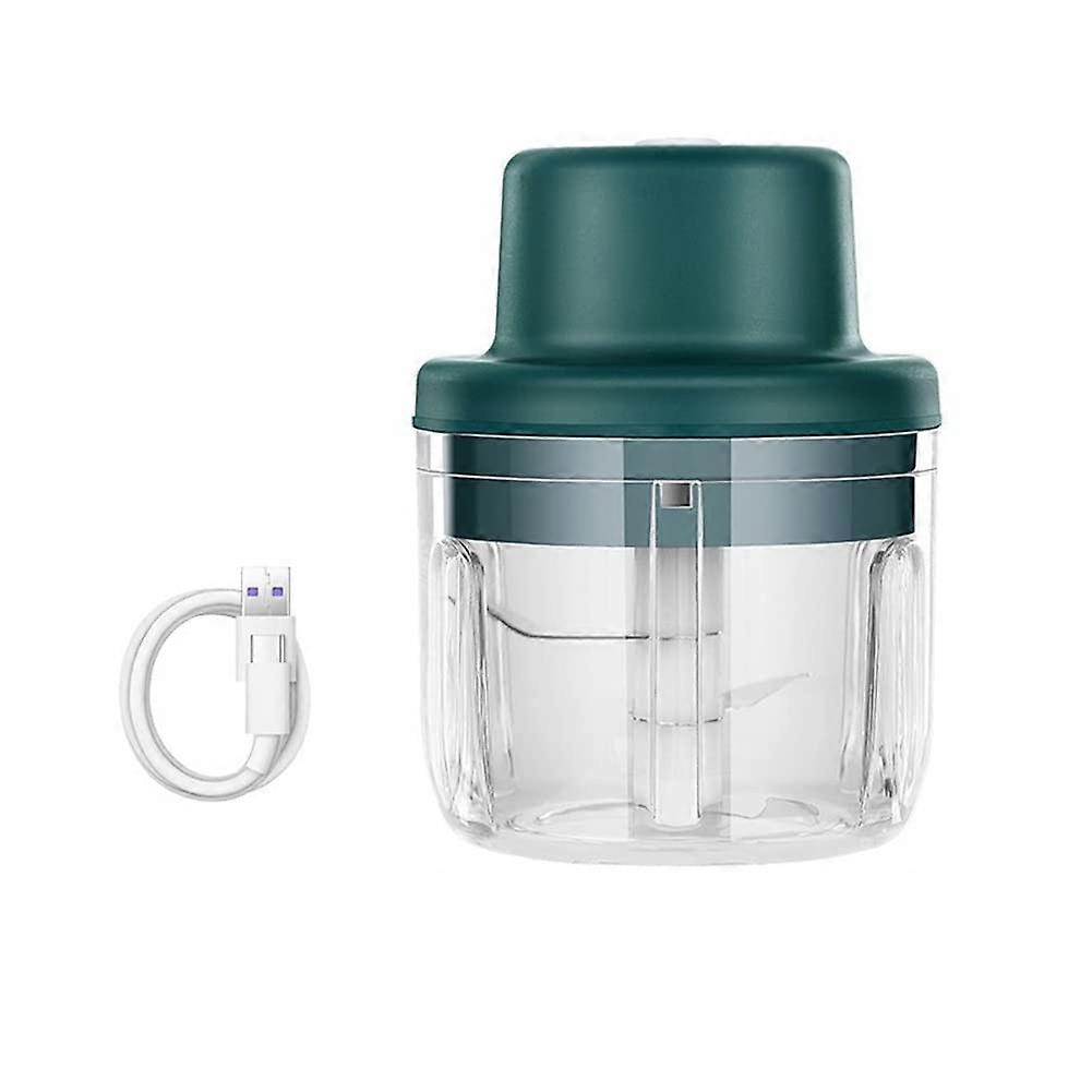 Electric Garlic Chopper Mini Food Slicer,300ML