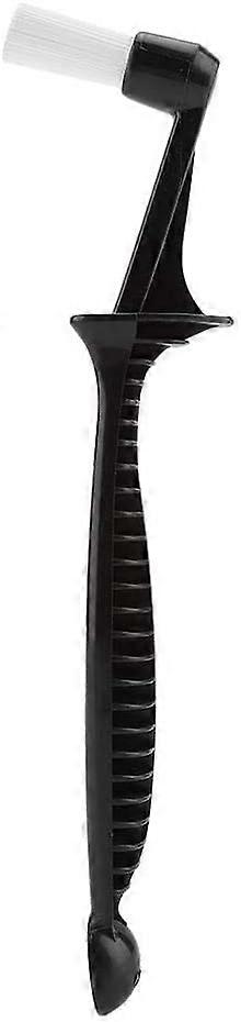 Brosse de nettoyage à café à double usage Groupe de brosses à tête Cuillère Ensemble d’outils Nettoyant pour brosse de machine à expresso