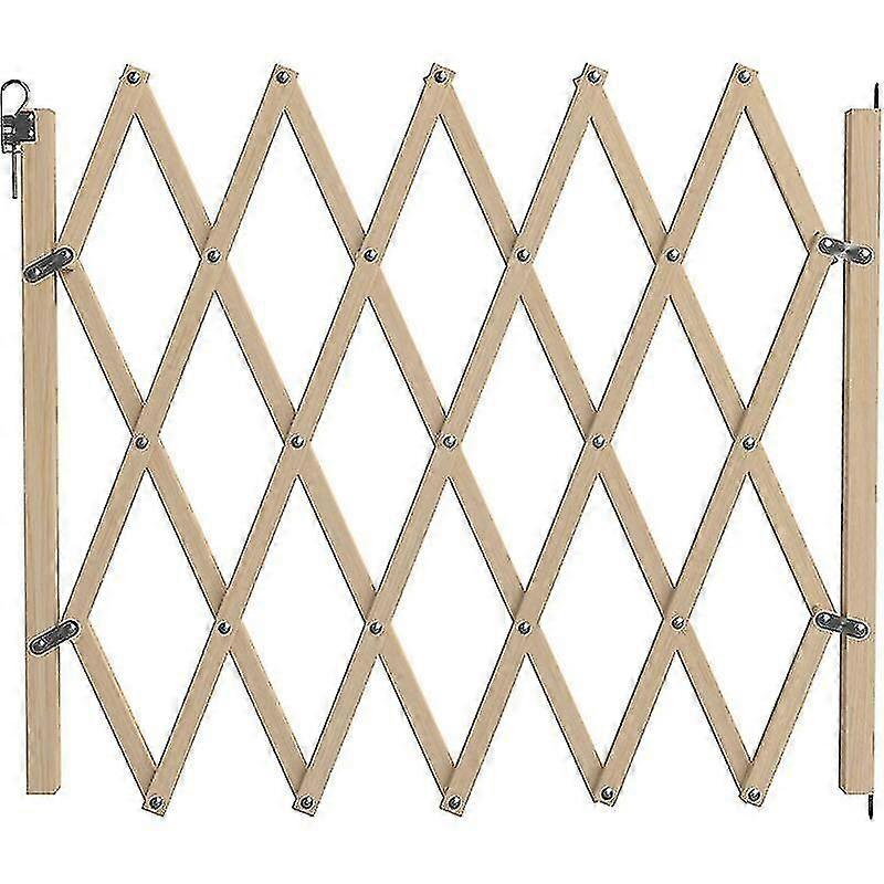 Expandable Wooden Animal Barrier
