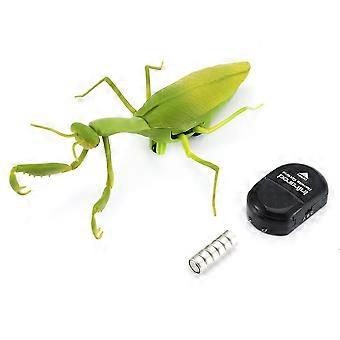 Brinquedo de inseto elétrico infravermelho controle remoto simular mantis forma brinquedo de brincadeira