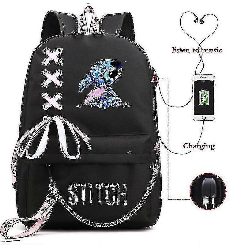 Stitch Schoolbag Backpack High Quality high quality
