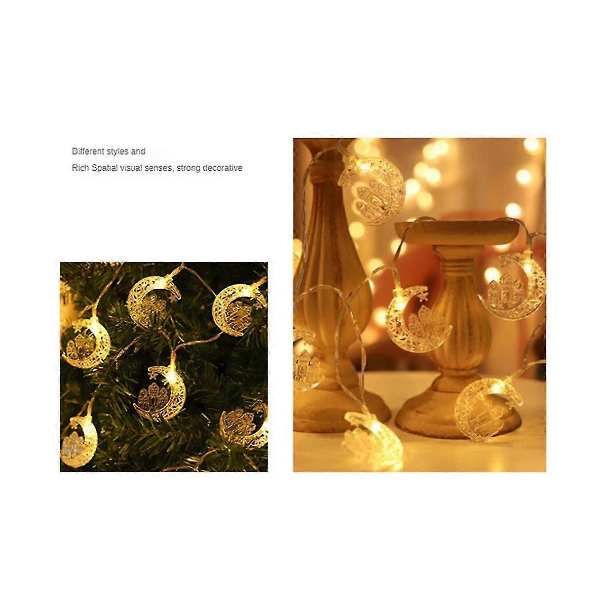 40 Led Usb Ramadan Islamic Light Ramadan Decorations Usb Powered Extendable,b