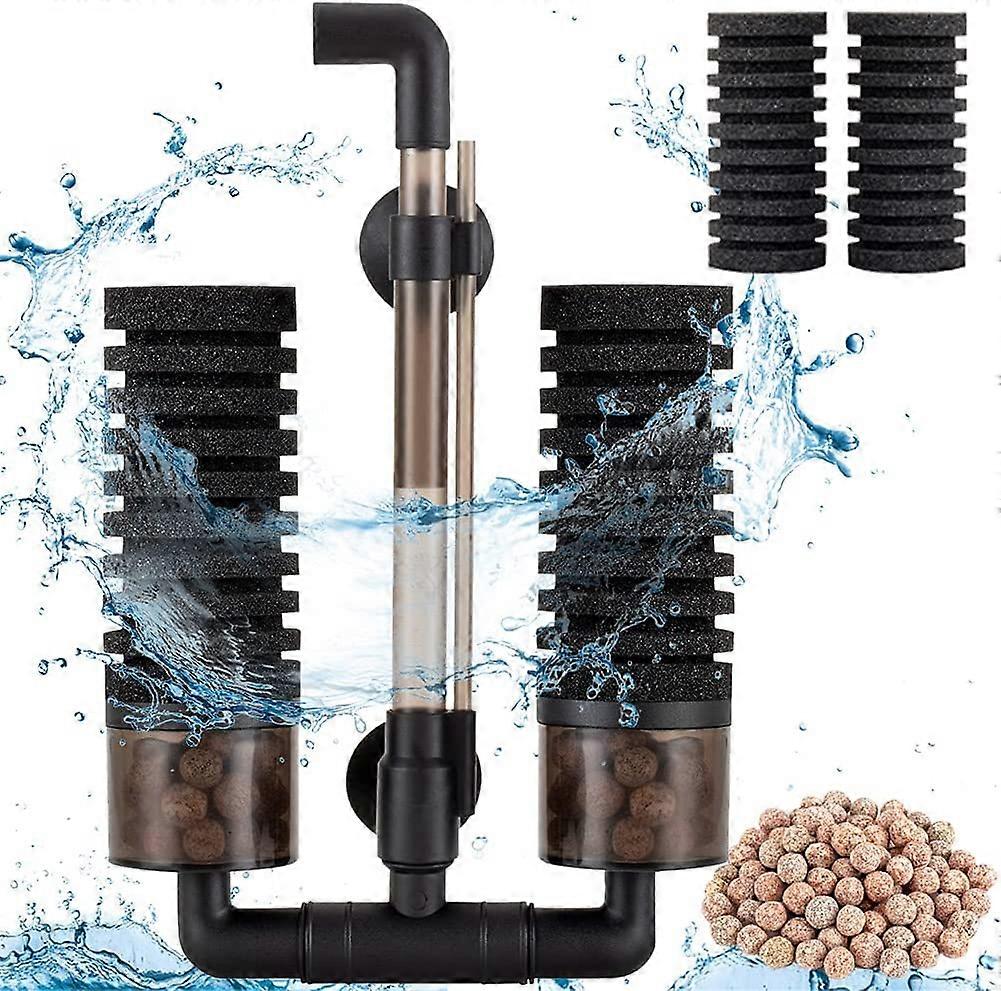 Aquarium Filter , Underwater Internal Double Sponge FilterS