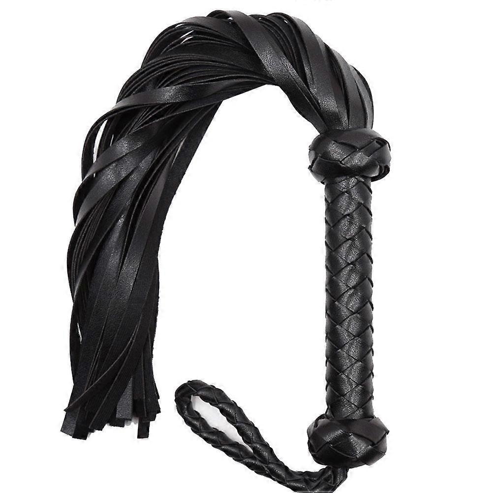 Konstläder Ridpiska för hästträning Crop Whip