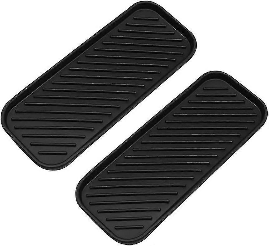 Non-slip Silicone Sponge Holder For Sink (black)