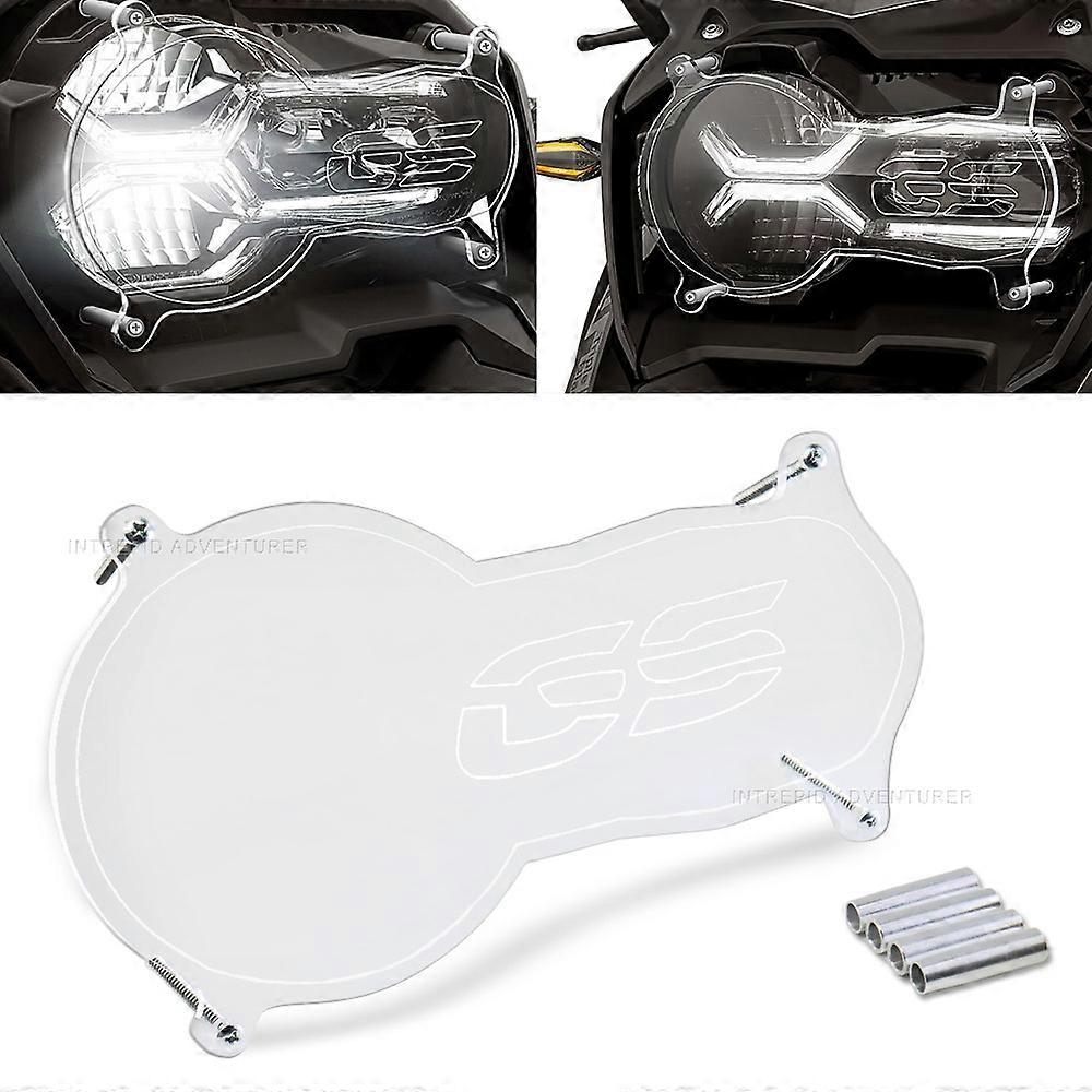 Motorcycle Acrylic Headlight Protector Guard Lense Cover For BMW R 1200 GS LC ADV R1250GS 2013 - 2023