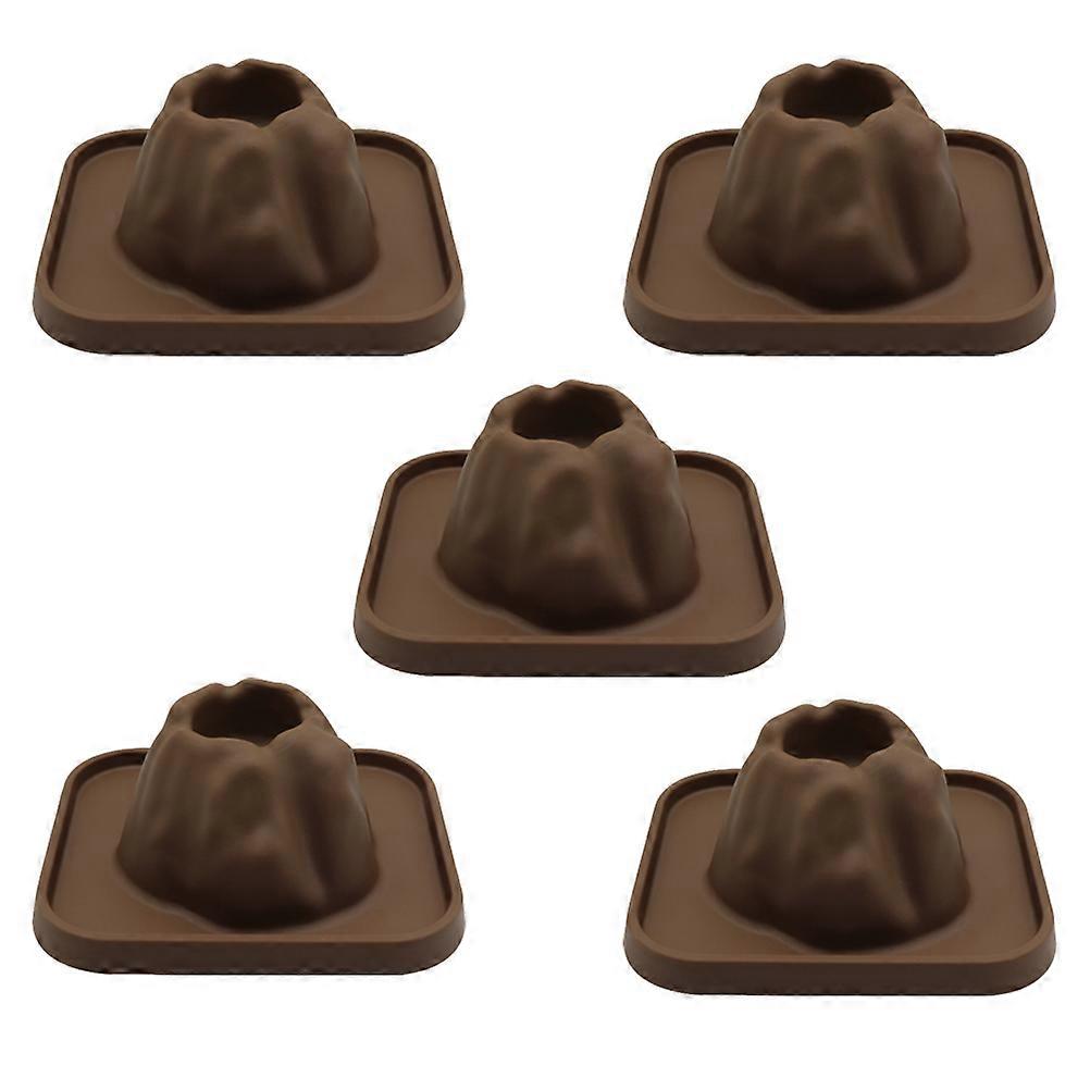 5pcs Volcanic Eruption Model Scientific Experiment Prop Volcano DIY Model