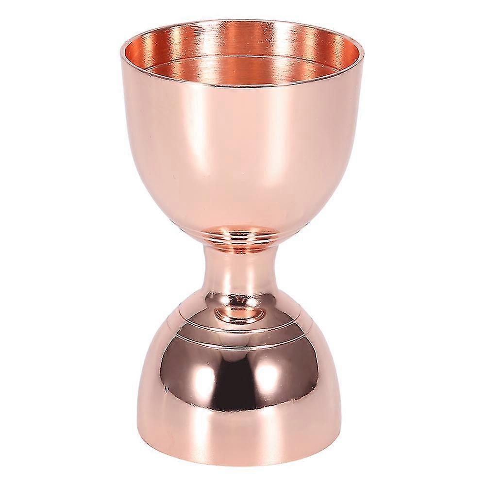 Stainless Steel Double End Bar Jigger Measuring Cup - 3060ml, Rose Gold