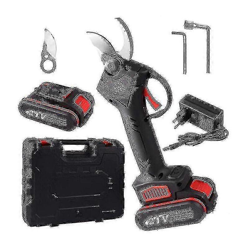 Elektrische Gartenscheren, 21vf wiederaufladbare professionelle kabellose elektrische Schneideschere für Gärten Parks Farmen Gewächshäuser, eine Ba...