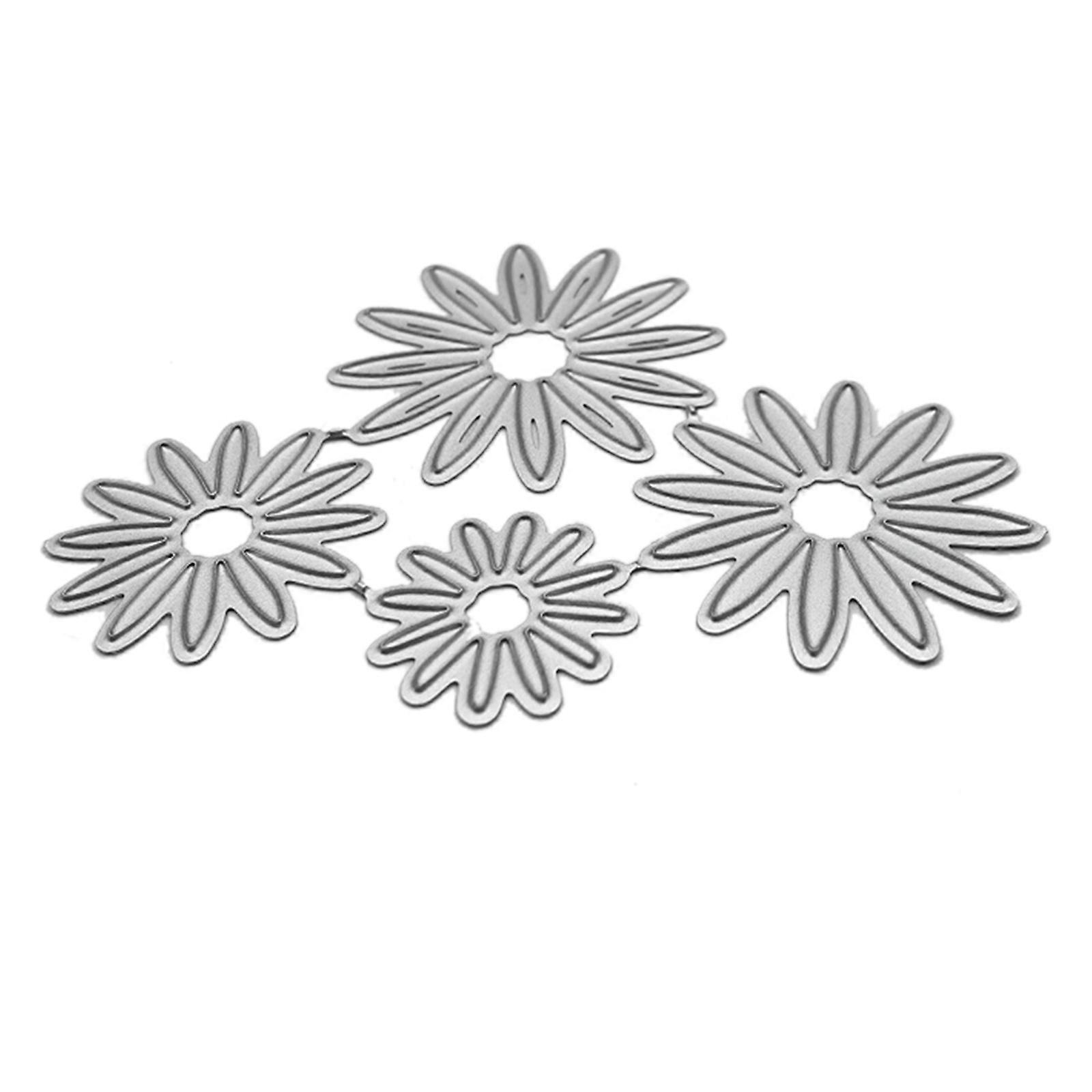 Multi Daisy Flower Shape Metal Cutting Dies Stencil DIY Scrapbooking Embossing Tool Paper Card Album Template Mold Decor