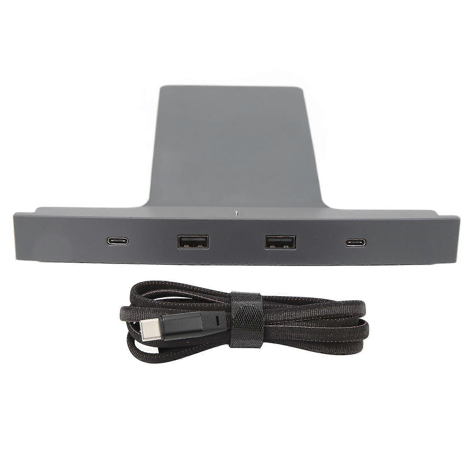 Multi-Port USB Hub for Tesla 3 Y (2021+): PD Charging, Type C, and Standard Ports