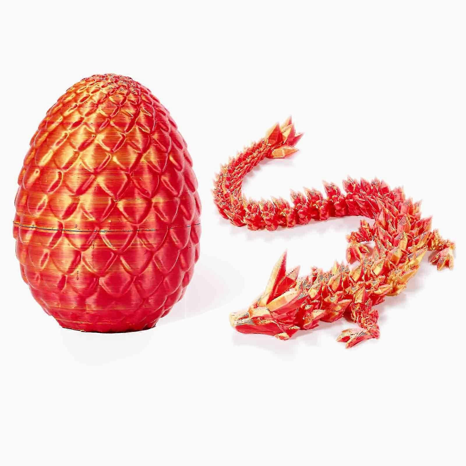 3d tryckt i ägg, ledad med ägg