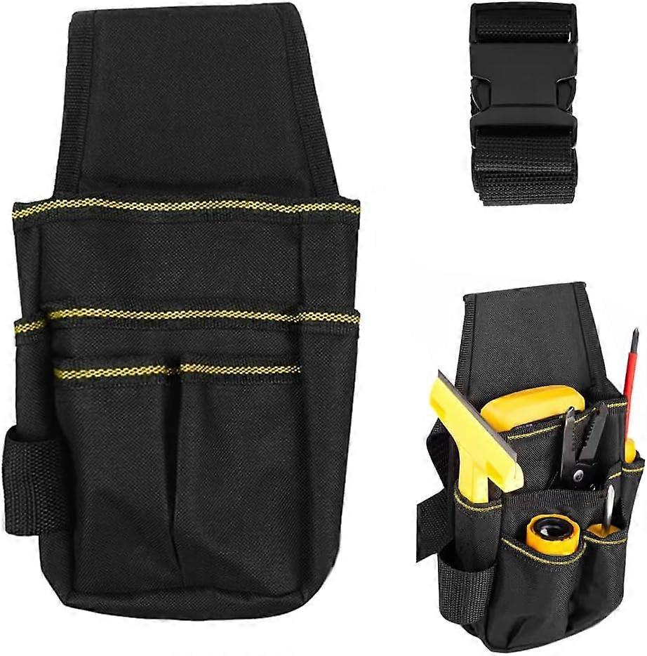 Tool Belt DIY Tool Belt Tool Bag with Belt Buckle Tool Holder Removable and Adjustable Belt Tool Bag for Carpenter, Electrician, Construction