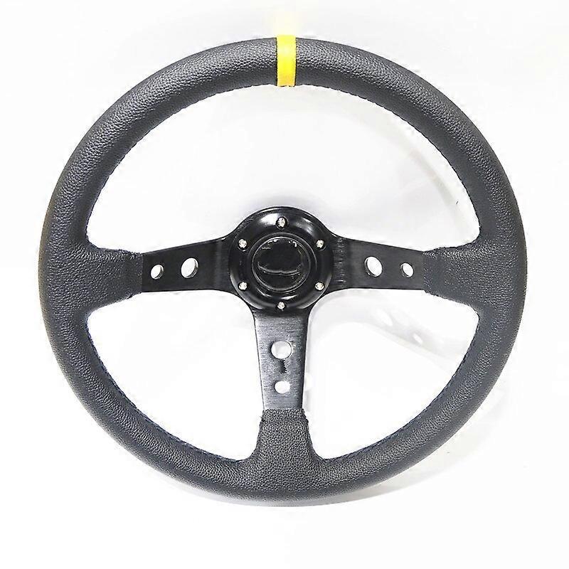 Spsld refitting racing 14 inch 350mm deep concave drift steering wheel / PVC steering wheel Vehicle Steering Wheel Covers