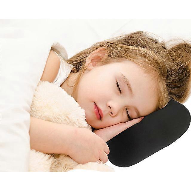 Zipper Silk Travel Pillowscase Soft Mini Bone Type Headrest Roll Backrest Suitable For Travel Plane Car Sofa Decorative Western Travel Pillows