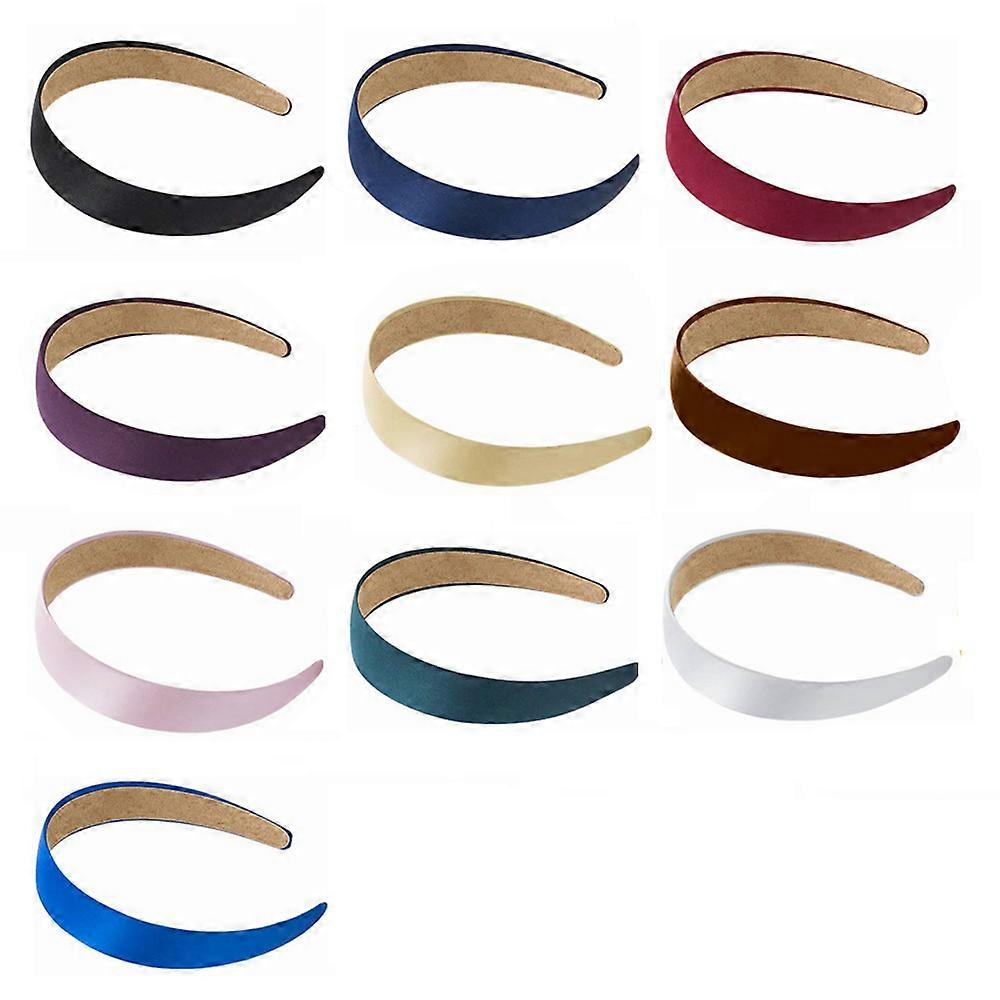 10 Piezas de Diademas de Satén para Mujer