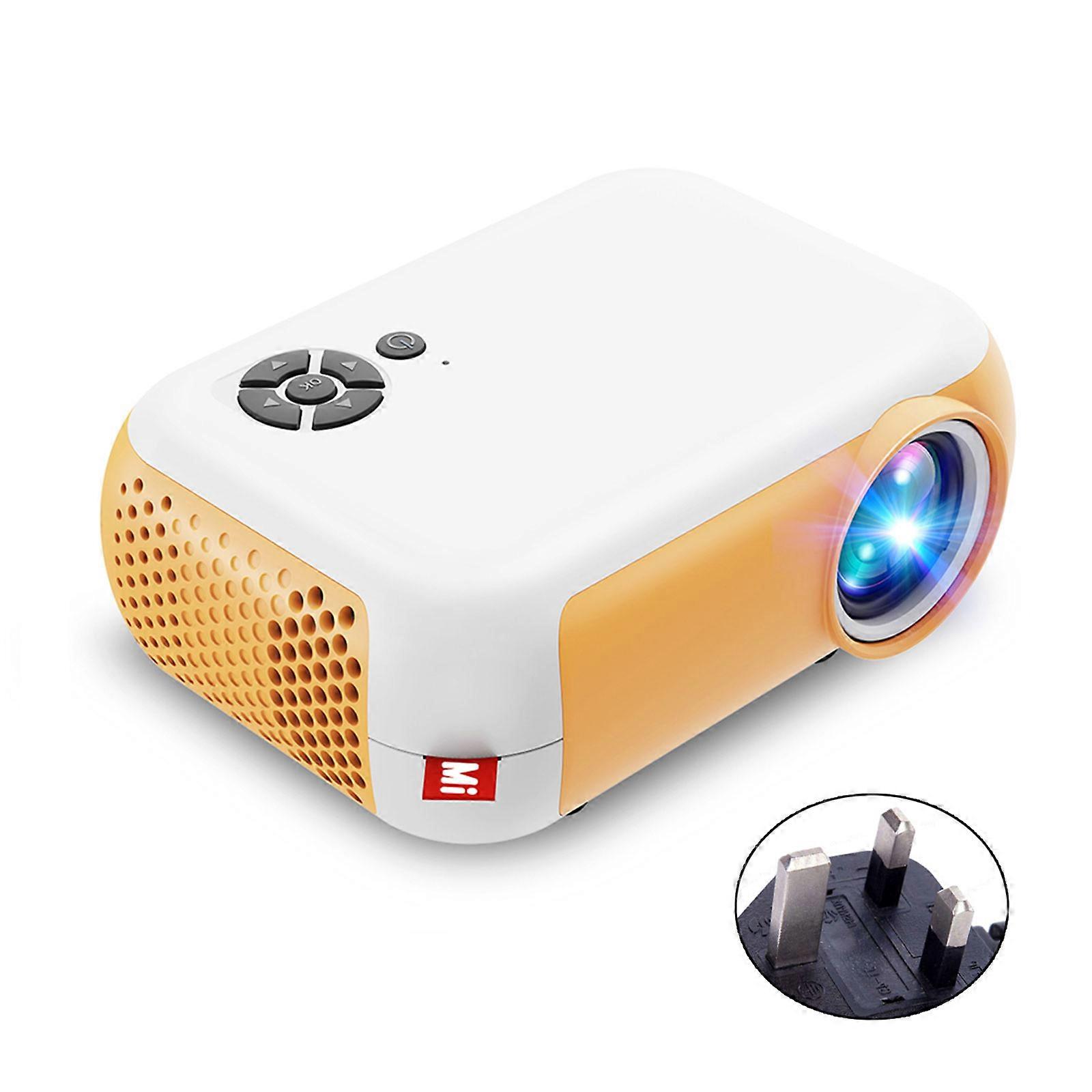 A10 Mini Projector 1080P LED Projector 2" Screen for PC Tablet Laptop Console