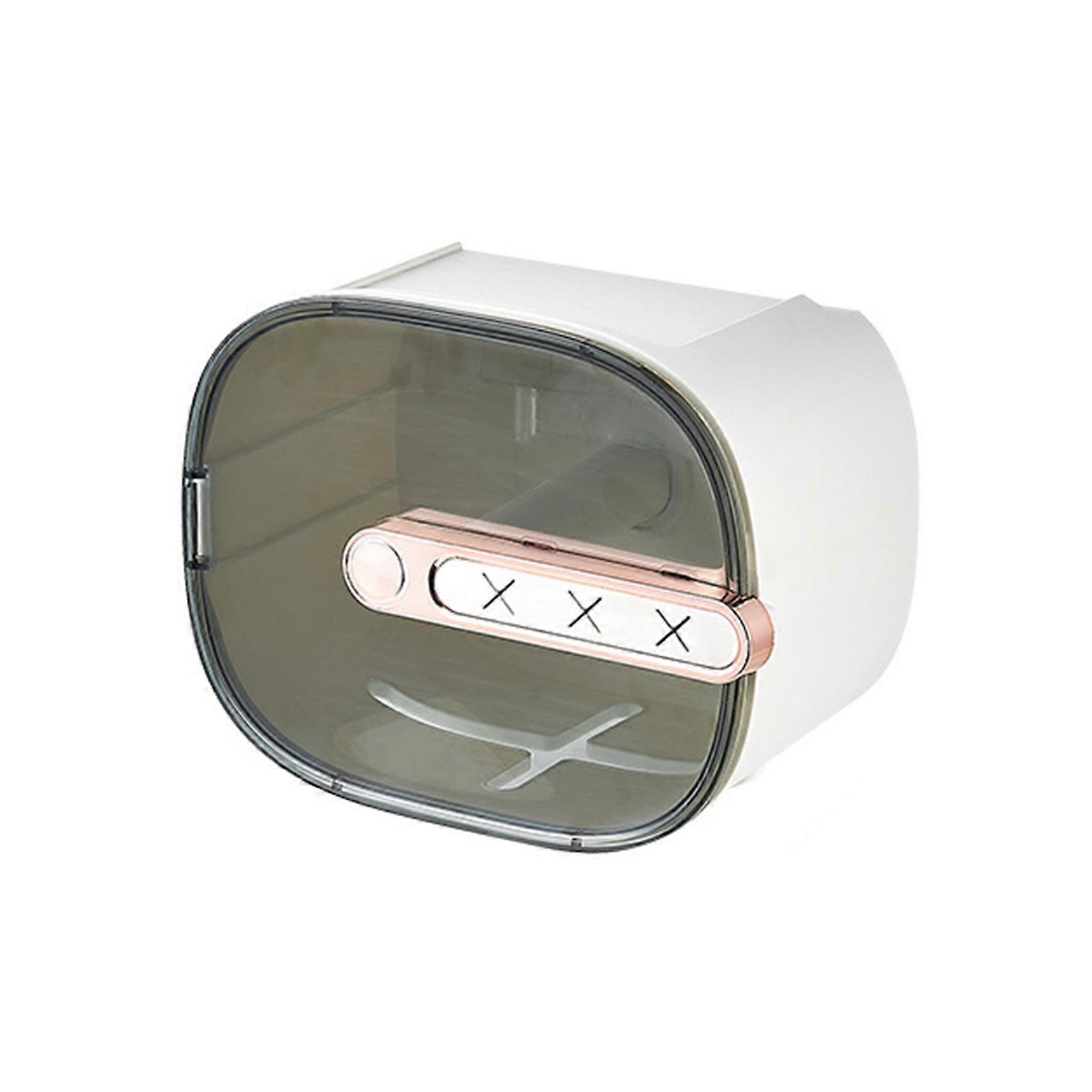 Bathroom Tissue Box Cover Decorative Clear Tissue Box Holder Wall Mount