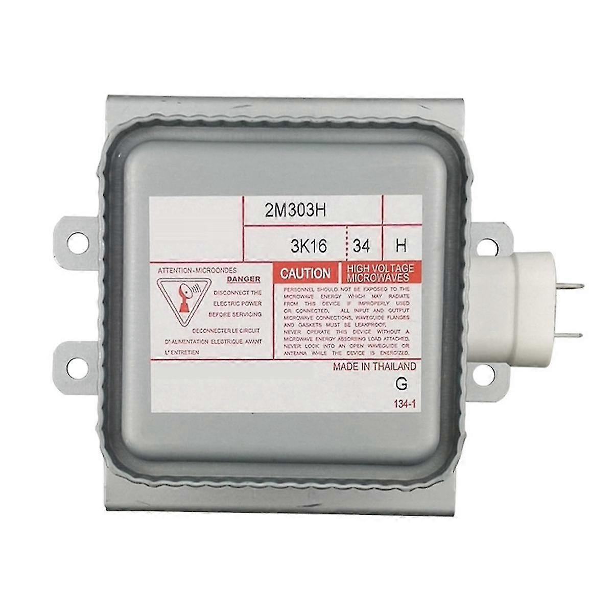 Vattenkyld mikrovågsmagnetron 2M303H inverter vakuumelektronrör lång basplatta 1080w mikrowa