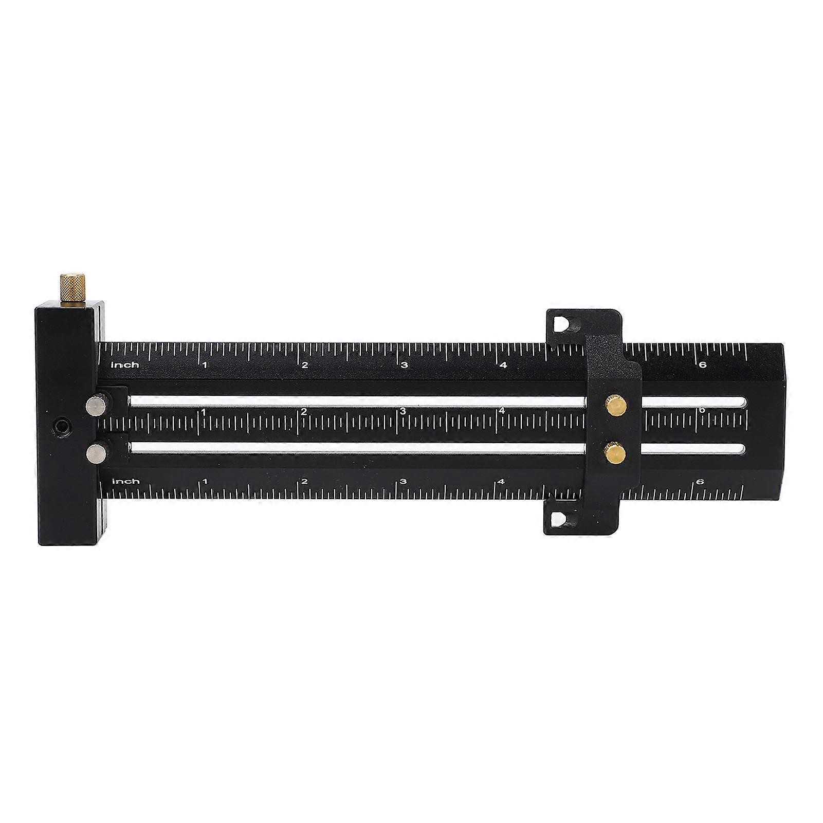 Woodworking marking gauge Easy-to-read parallel and vertical marking, double-line marking