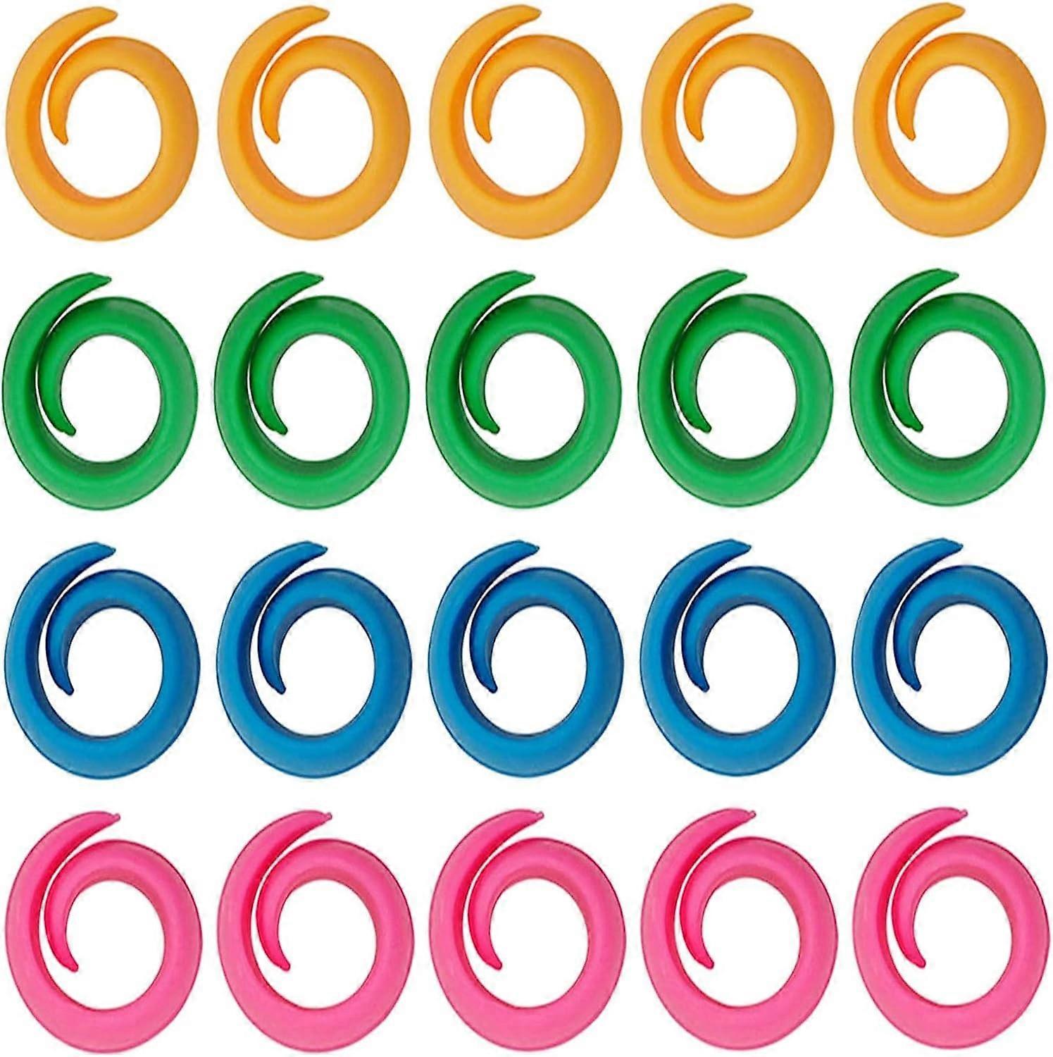 20Pcs Thread Spool Huggers to Prevent Thread Unwinding and Keep Thread Tails Under Control