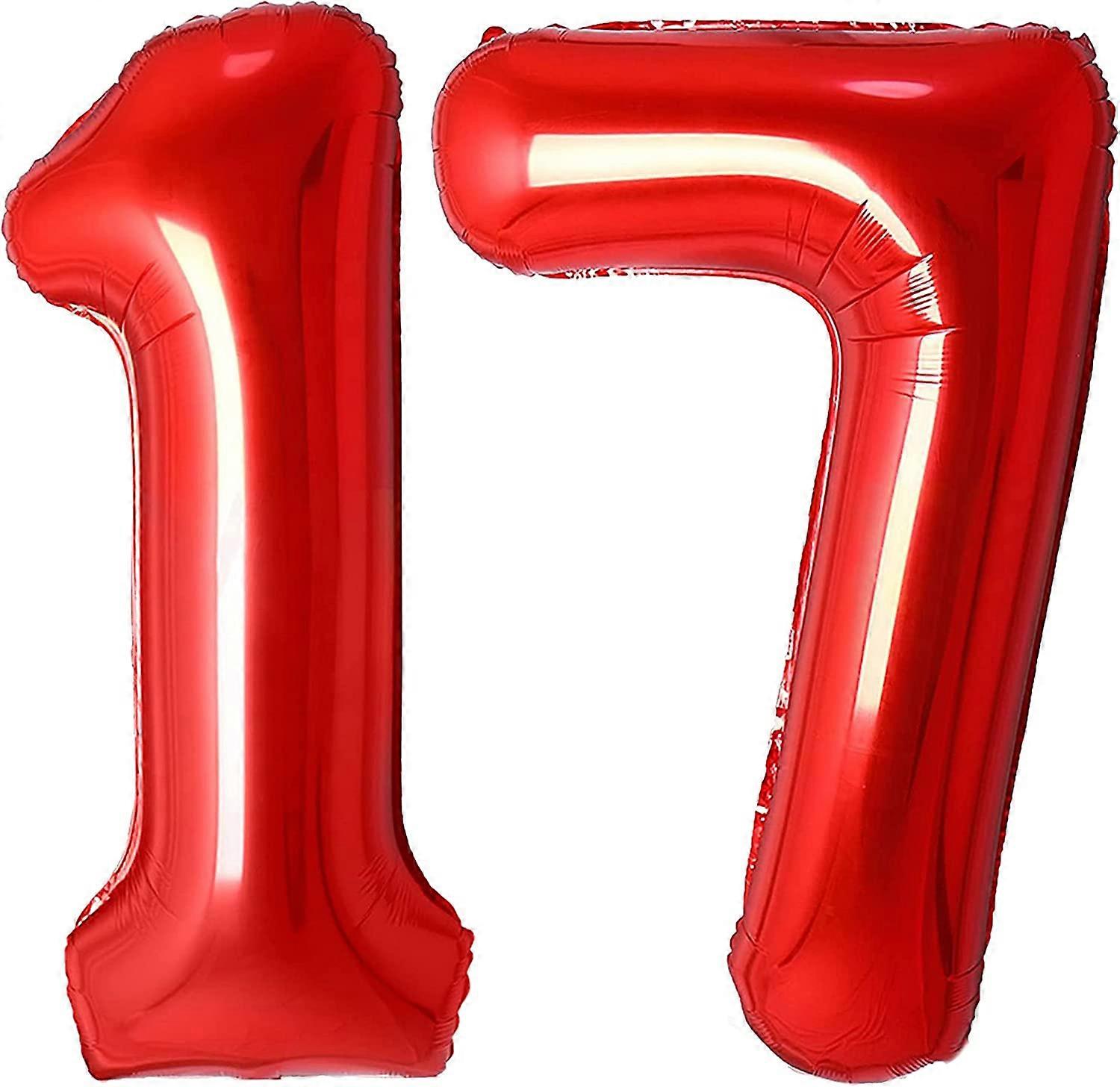 30ナンバーバルーンレッドビッグジャイアントジャンボナンバー30フォイルマイラーバルーン30歳の誕生日パーティー用品30周年記念イベントデコレーション