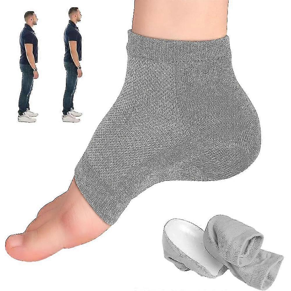 2.5/3.5cm Rizzsoles Height Max Socks, Invisible Design Rizzsoles Height Max Insoles, Breathable Height Increase Insoles