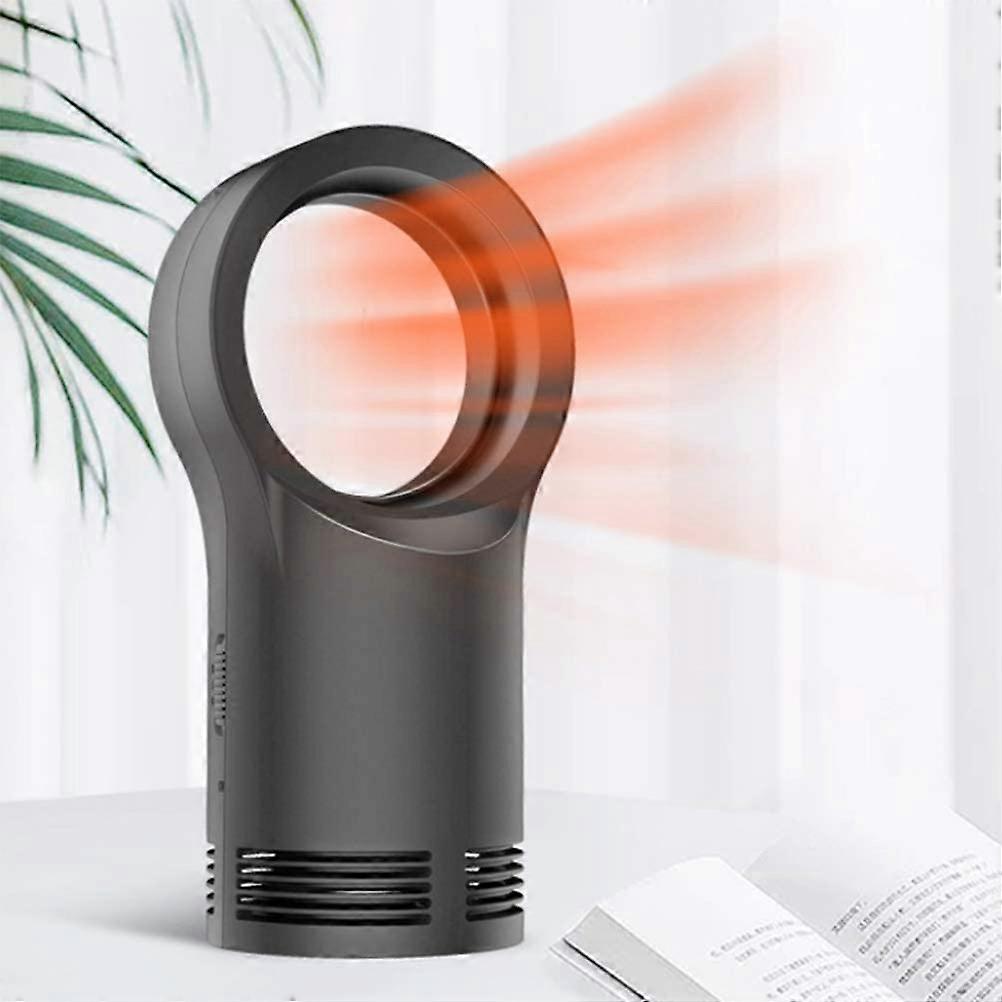 Smart Heater Mini Small Household Portable 400w with Tip-over and Overheat Protection(Black)