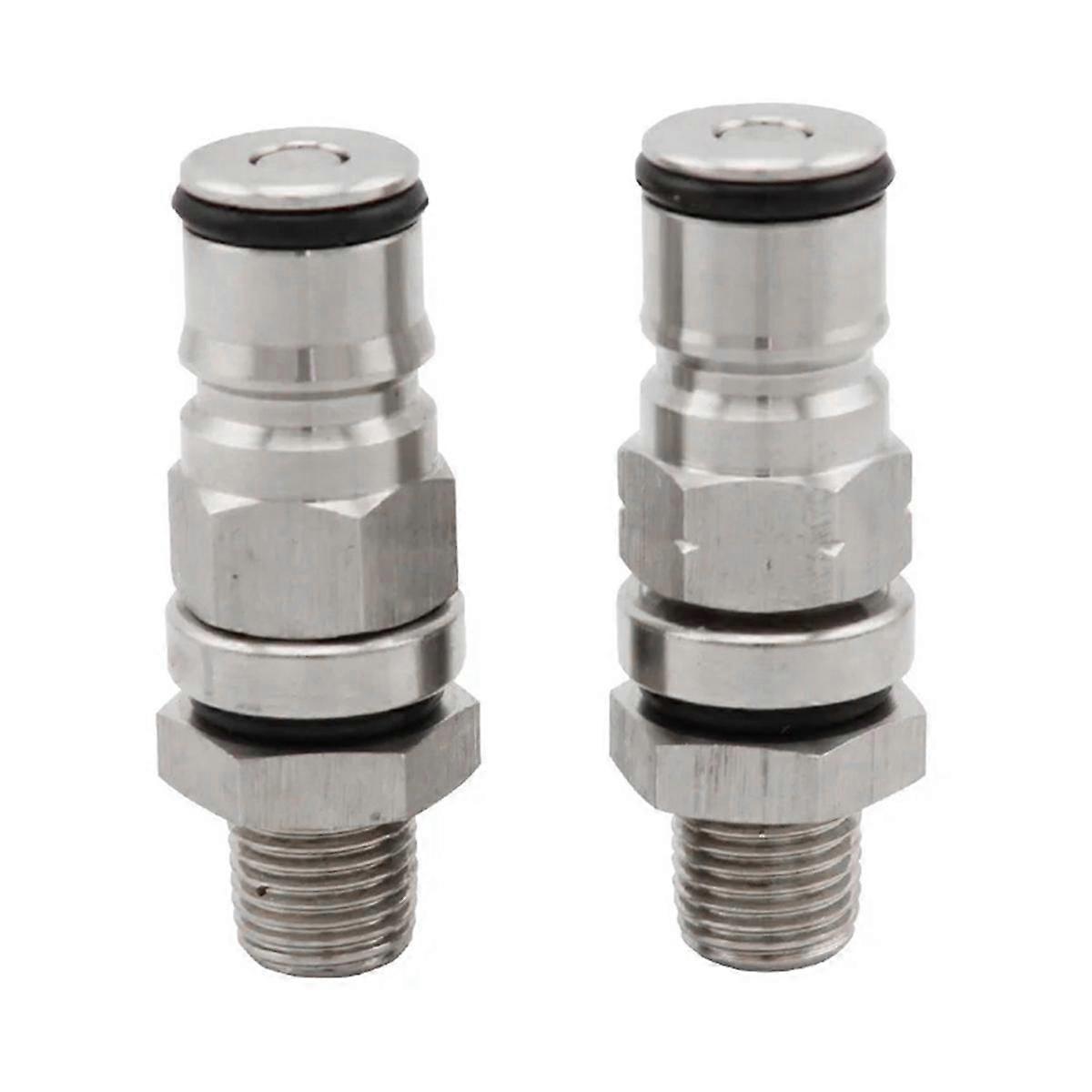 For Ball Lock Post Air Inlet and Outlet Valve, 1/4Bsp Extended Thread, Can Be Equipped with Co2 Splitter Craft Beer