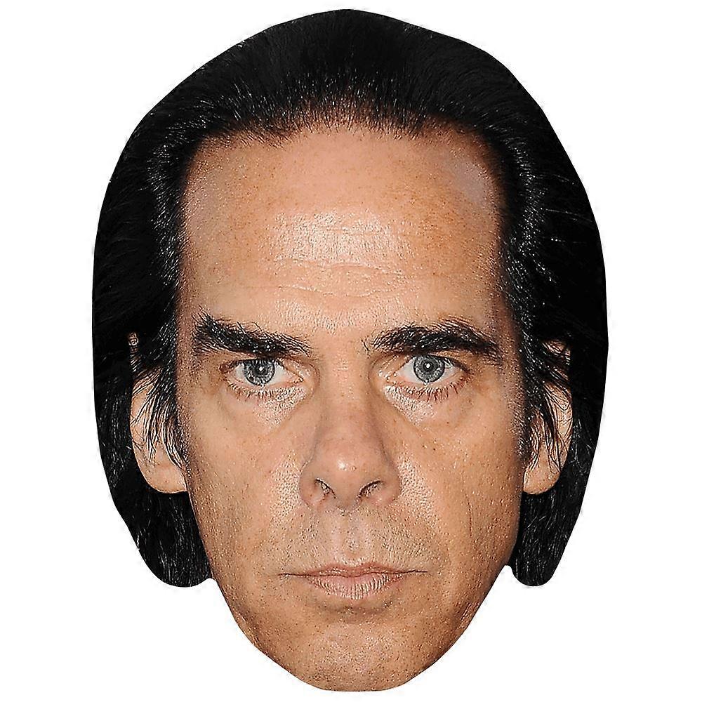 Nick Cave (Stare) Celebrity Mask, Flat Card Face