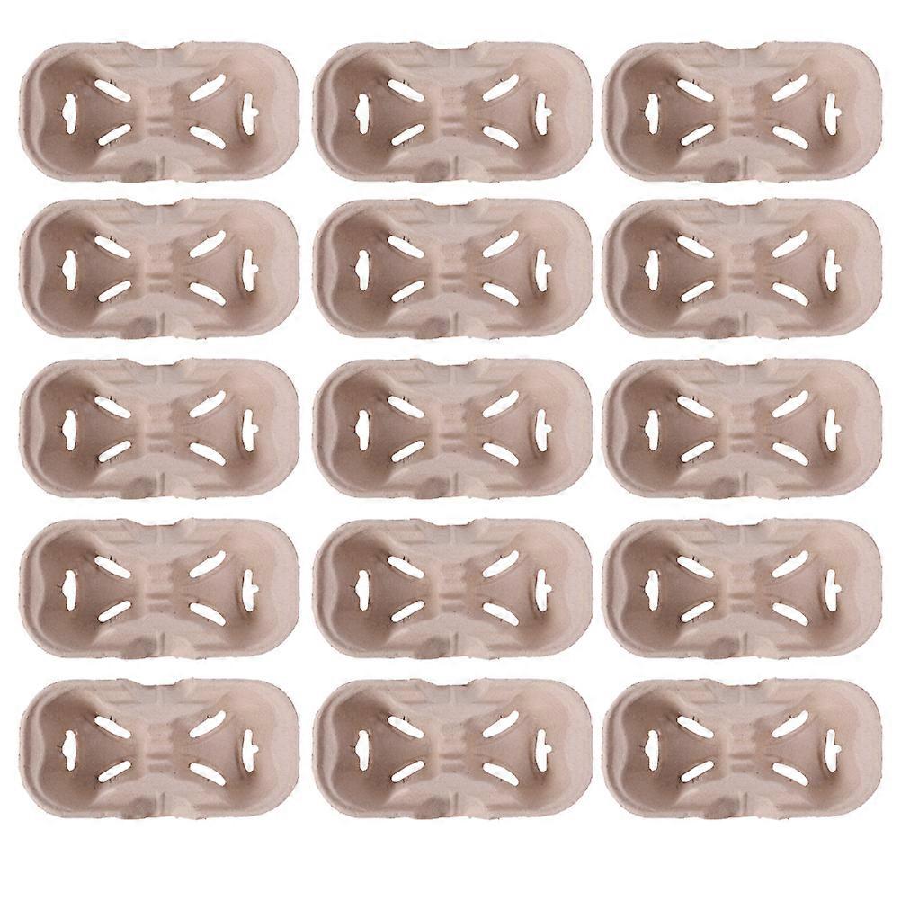 20 PCS Stackable Coffee Cups Go Cup Carrier Cup Carriers Delivery Drink Cup Carrier Stackable