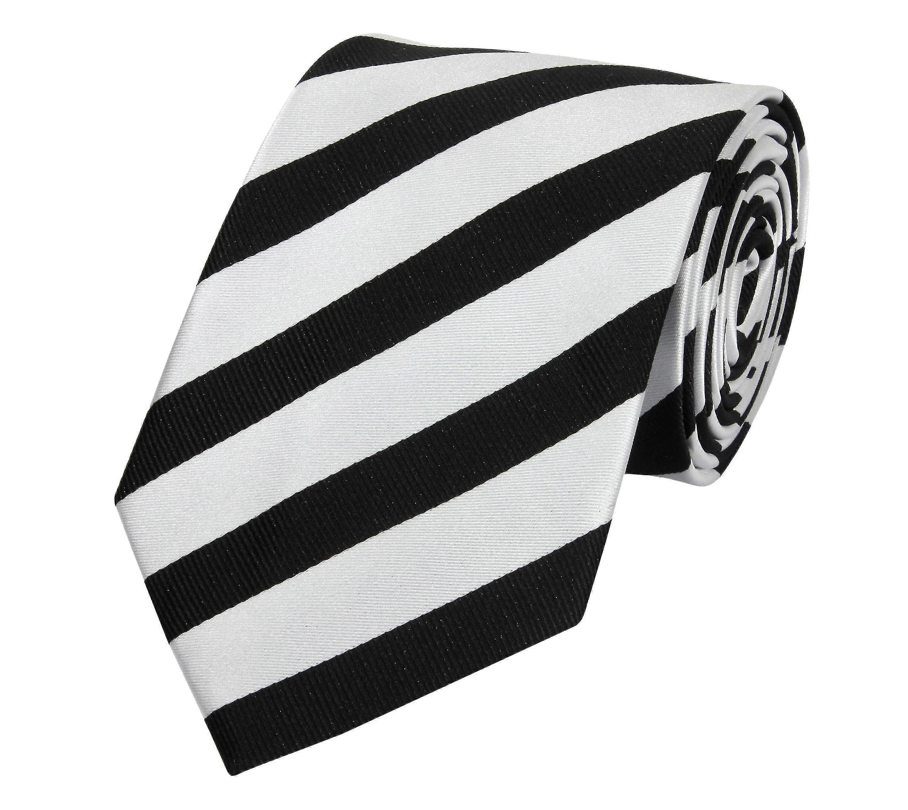 Wide Ties And Tie In Shade Black 8cm High Quality