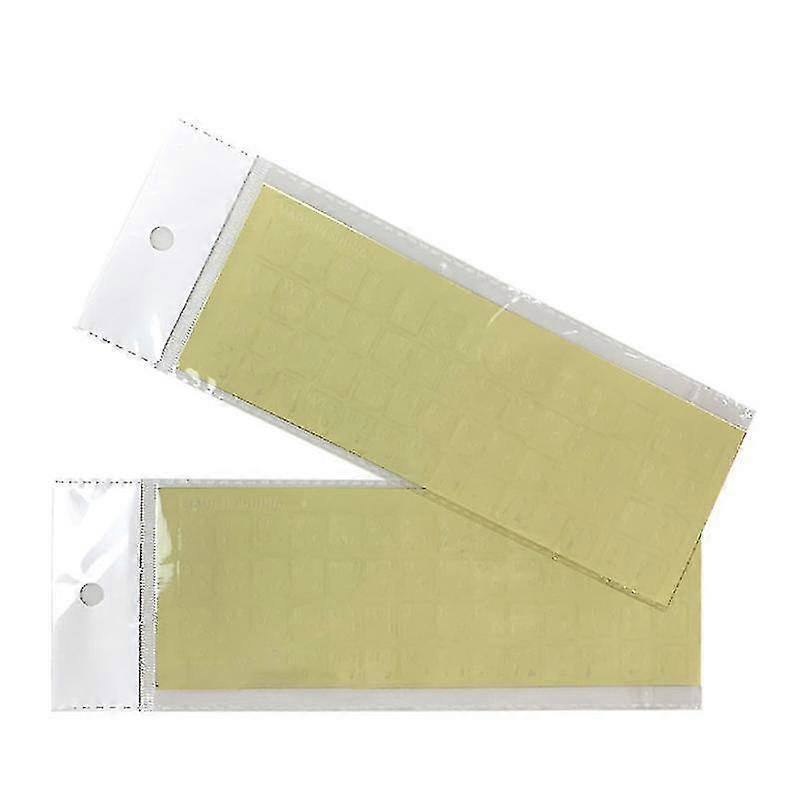 Arabic Transparent Keyboard Stickers With Letters - For Any Laptop Or Keyboard-C