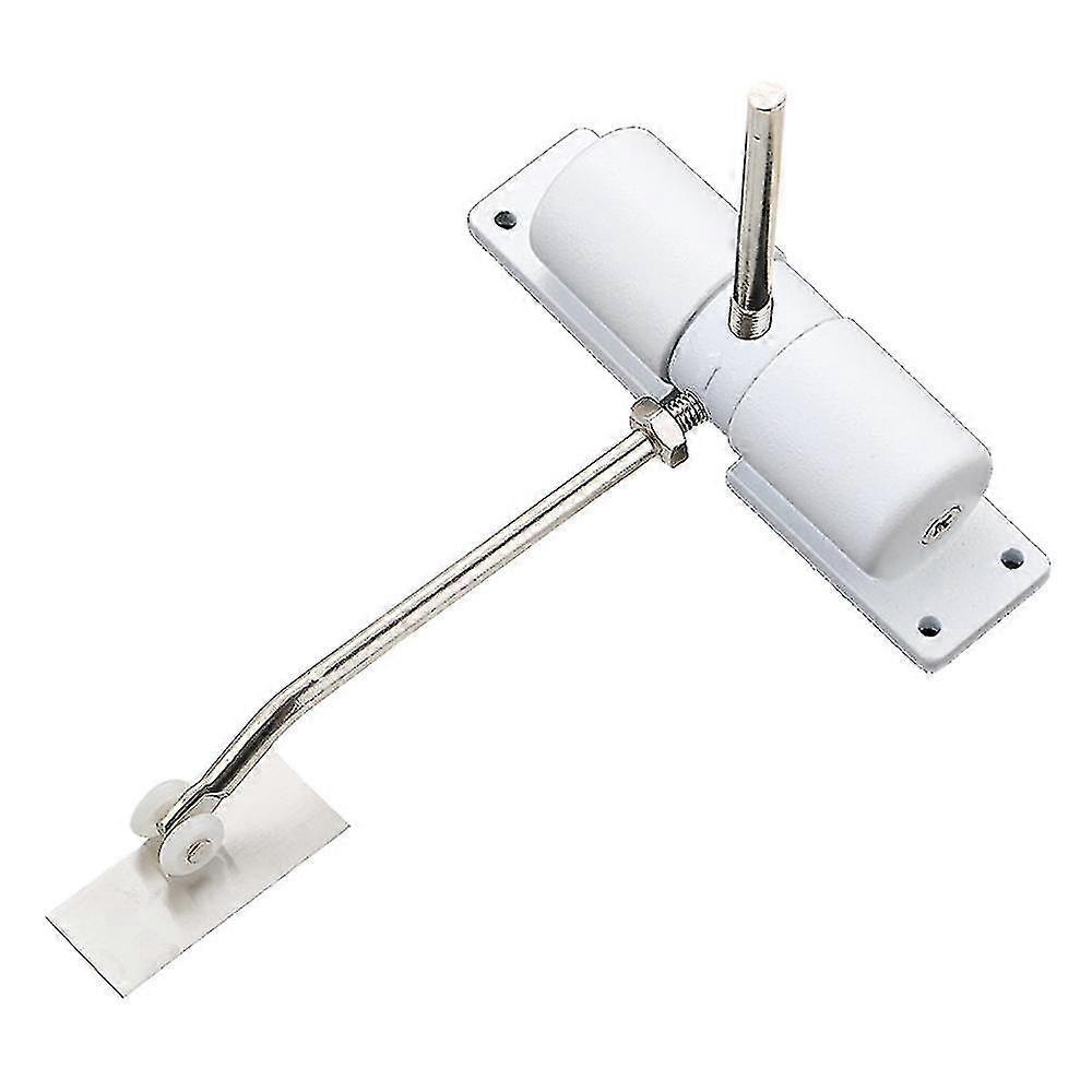 Spring Door Closer Pneumatic To Self-closing, Hinge Adjustable Automatic Door Closer With Wheel