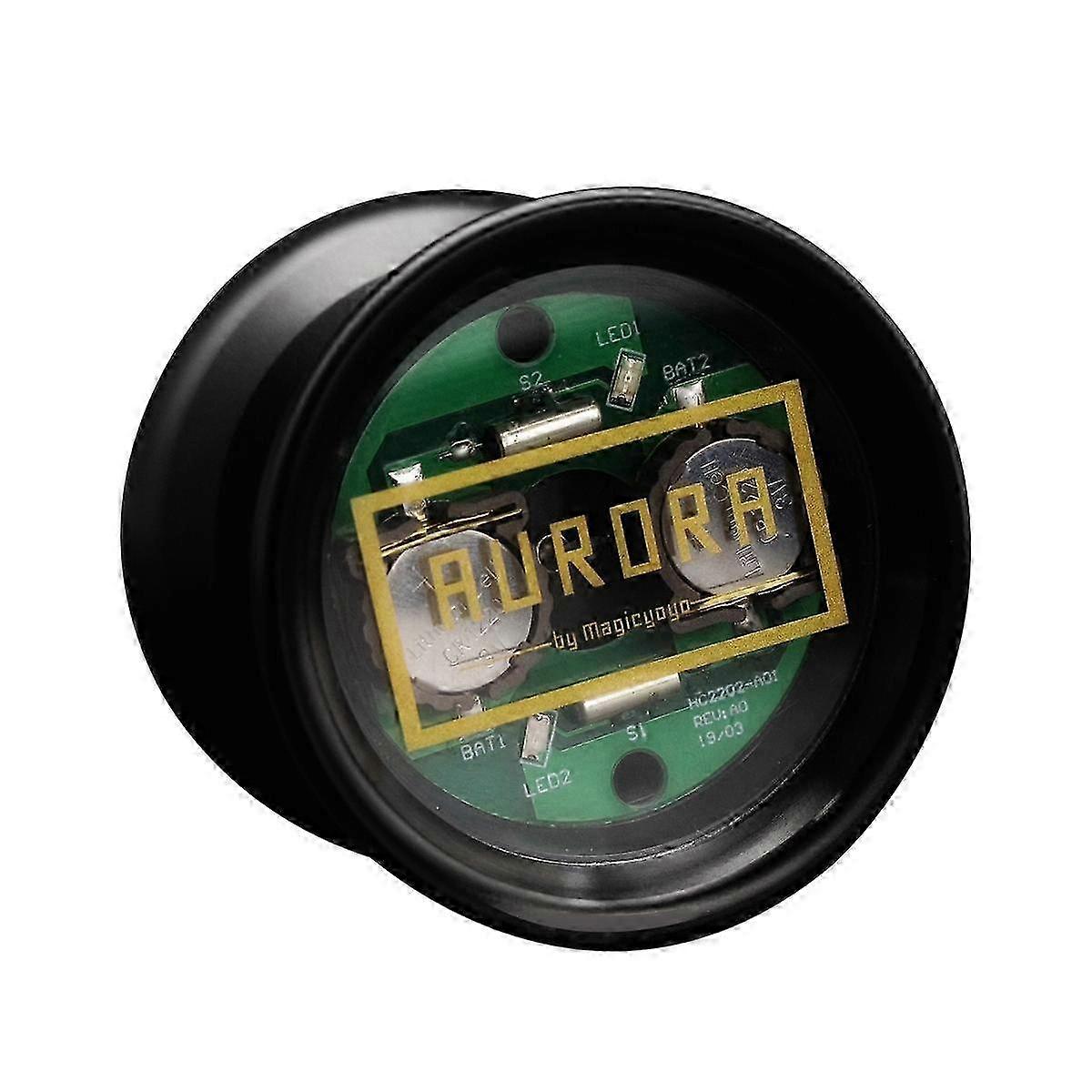 Y02-AURORA LED合金アルミ高精度ベアリングヨーヨー初心者向けアルミニウム合金ヨーヨー玩具LO s202412121165