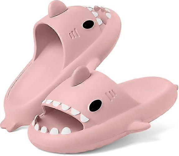 Janaya Fashion Children's shark slippers cute cartoon thick-soled beach swimming pool shoes