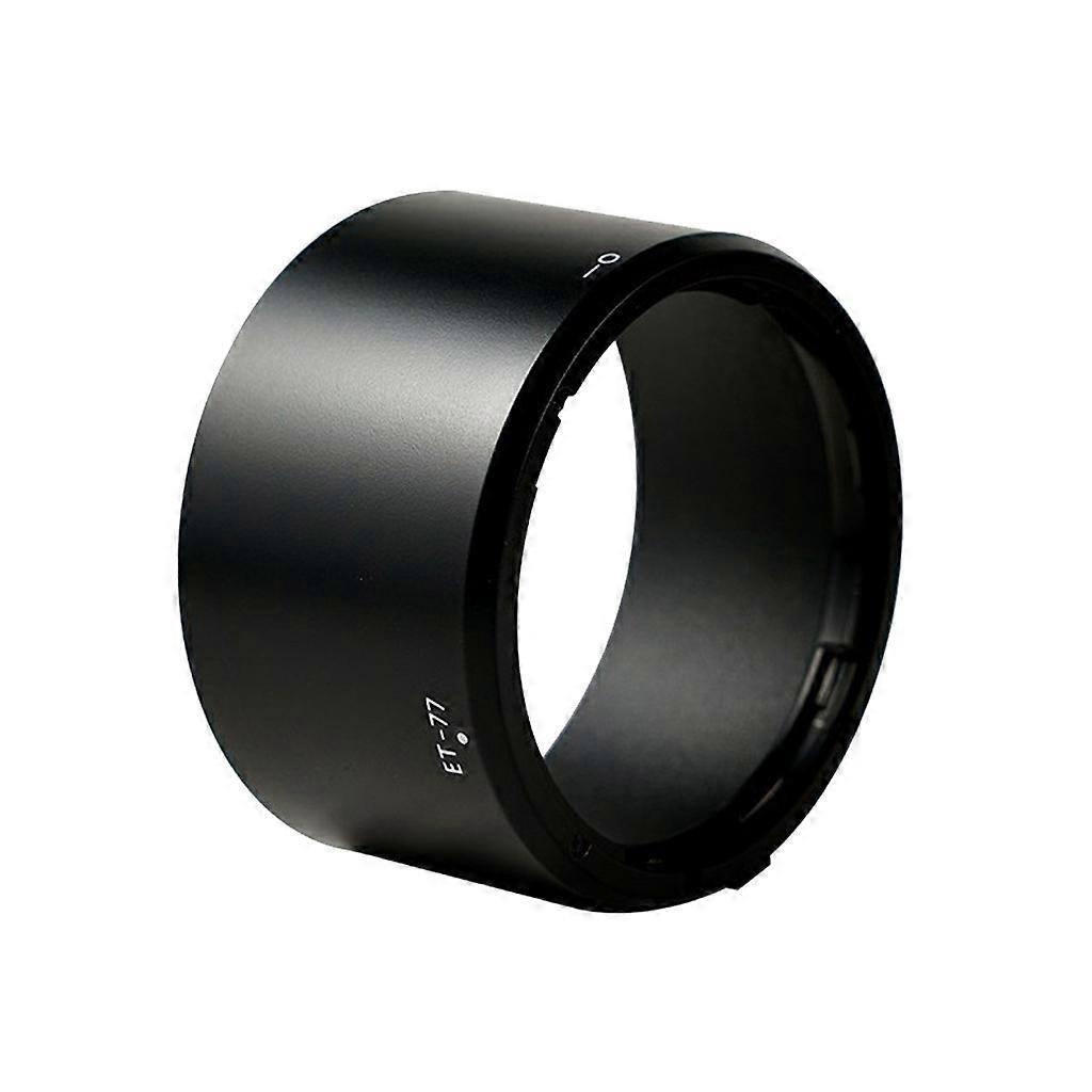 ET77 Lens Hood Shade for 85mm f/2 Macro IS STM Lens Cap ABS Material