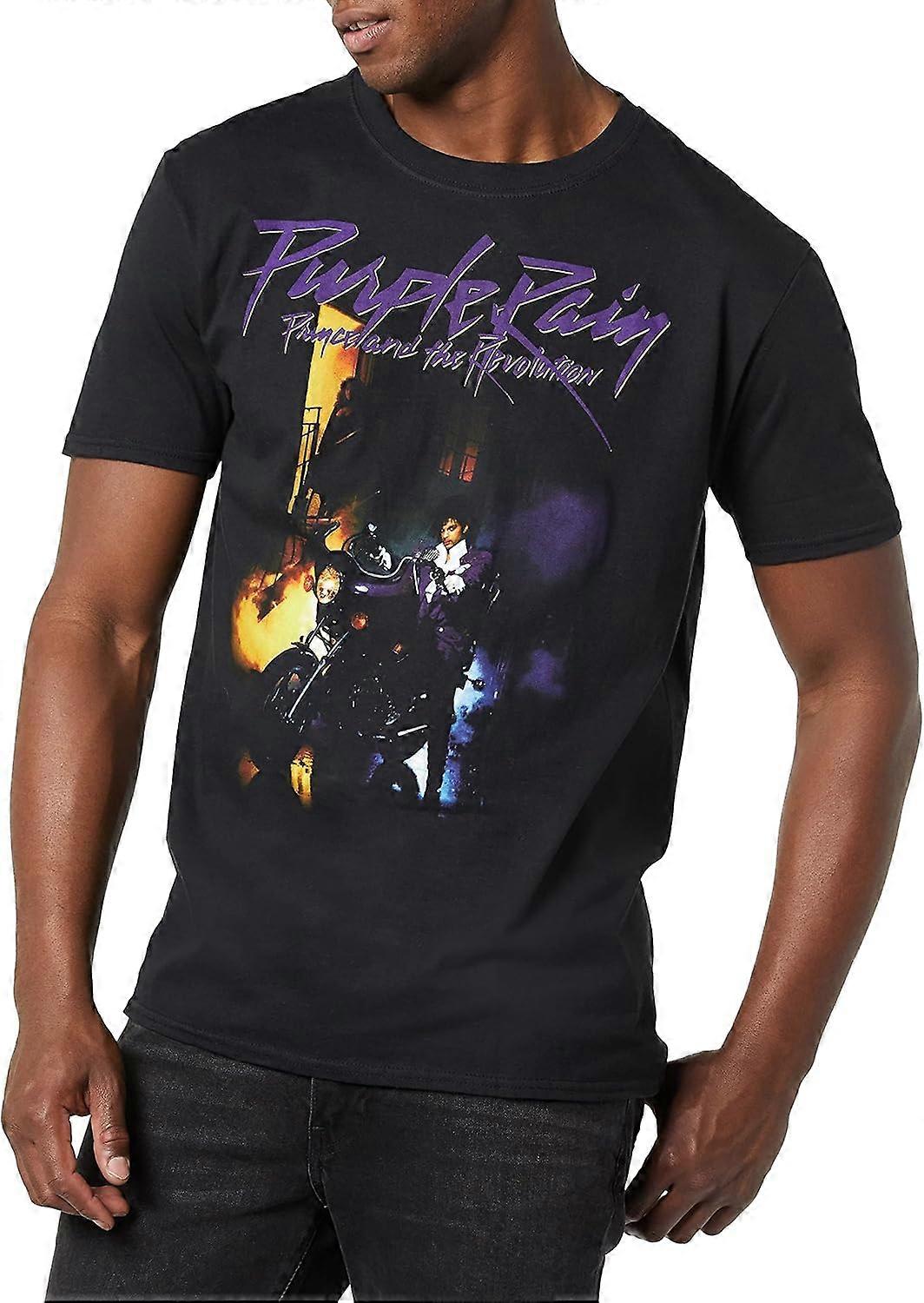 Resmi Purple Rain Live Siyah Tişört