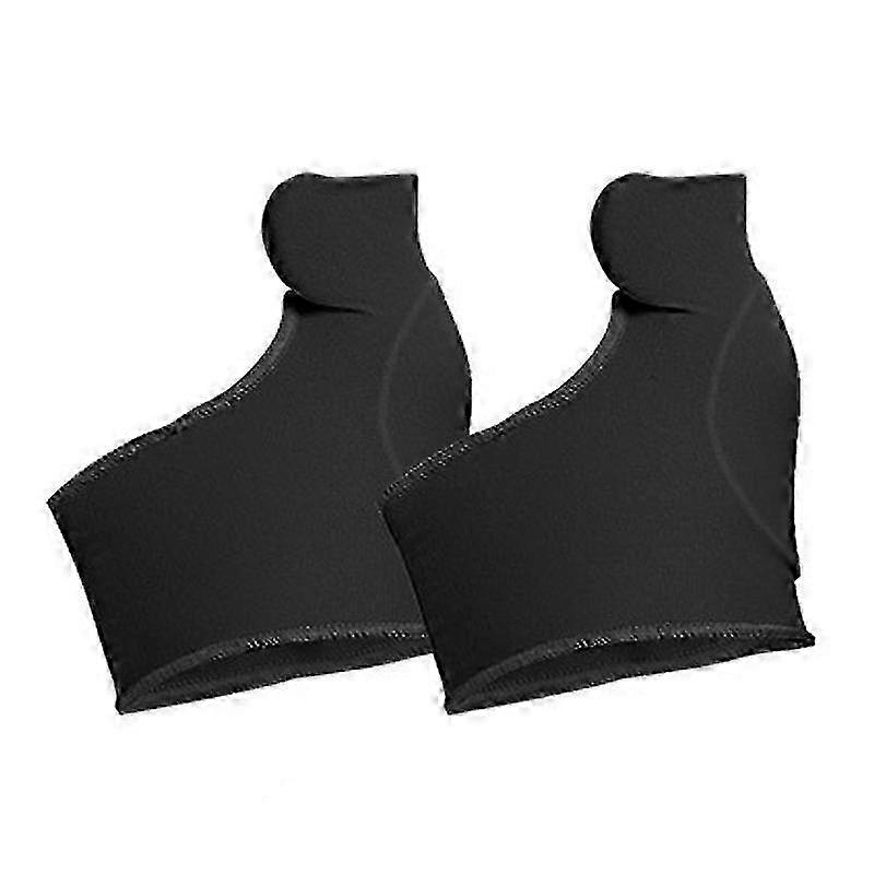 Orthopedic Bunion Correction Socks - 2pcs Hallux Valgus Corrector, Black