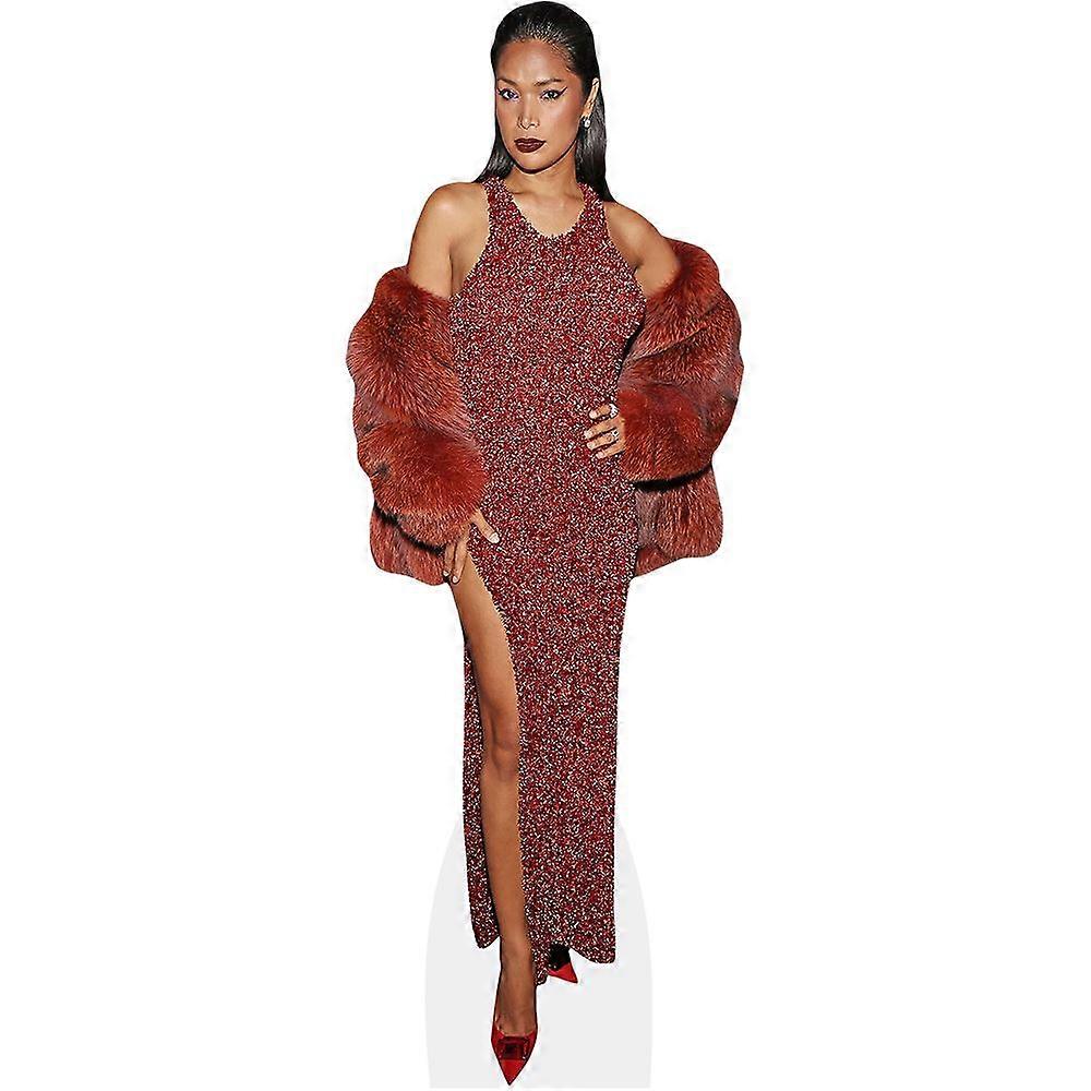 Geena Rocero (Fur) Cardboard Cutout (lifesize OR mini size). Standee. Stand Up.
