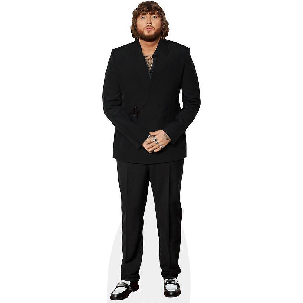 James Arthur (Black Suit) Cardboard Cutout (lifesize OR mini size). Standee. Stand Up.