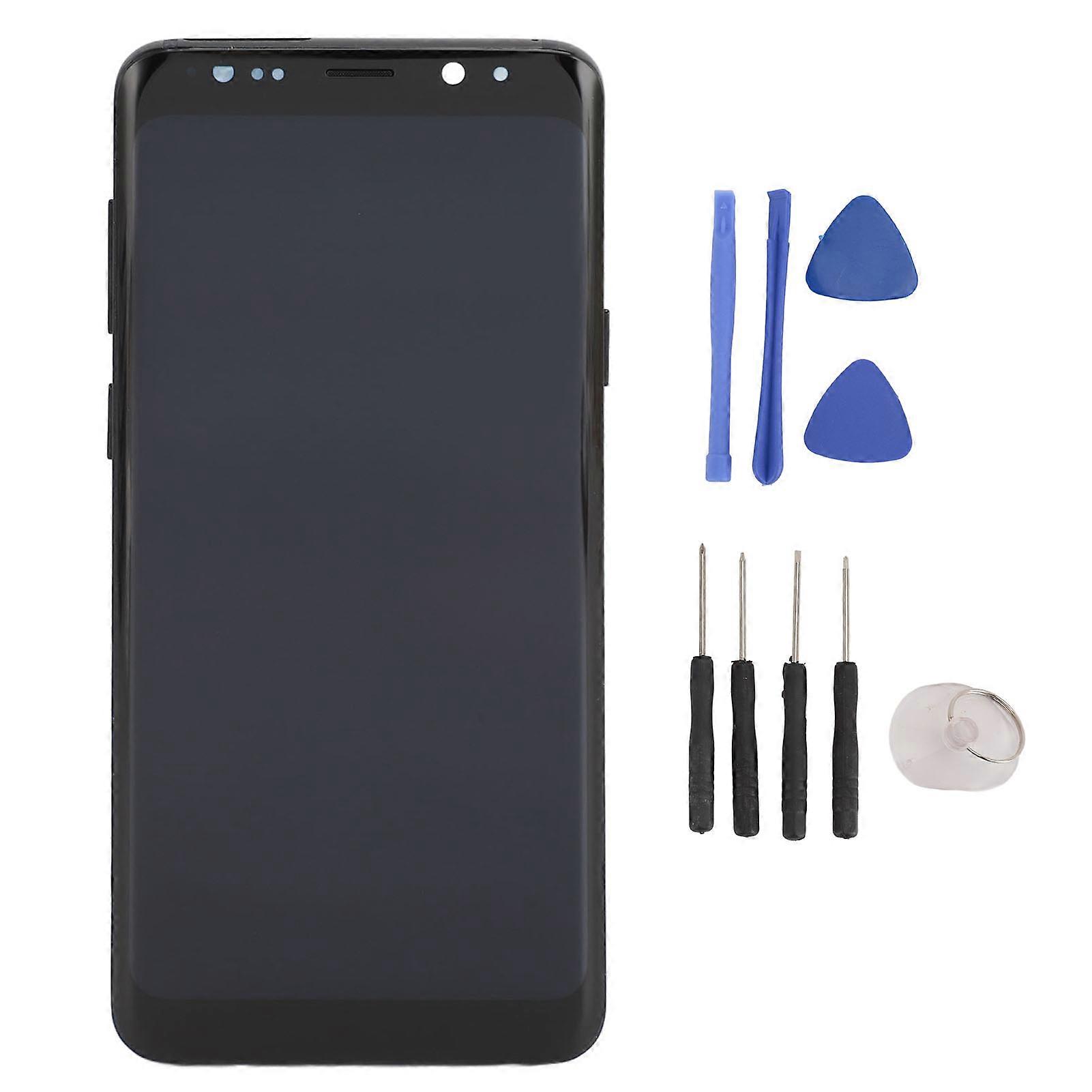 LED Screen Assembly with Fingerprint Repair Tools Professional LCD Touch Screen Digitizer for Galaxy S9 Plus