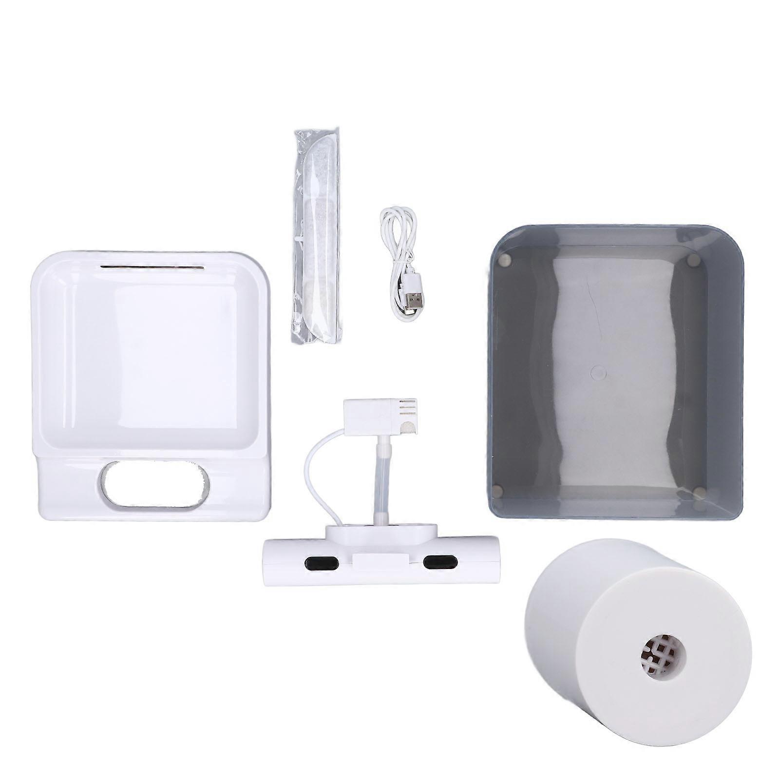 Cat Water Fountain 4L Quiet Automatic Infrared Induction Gray Upgrade