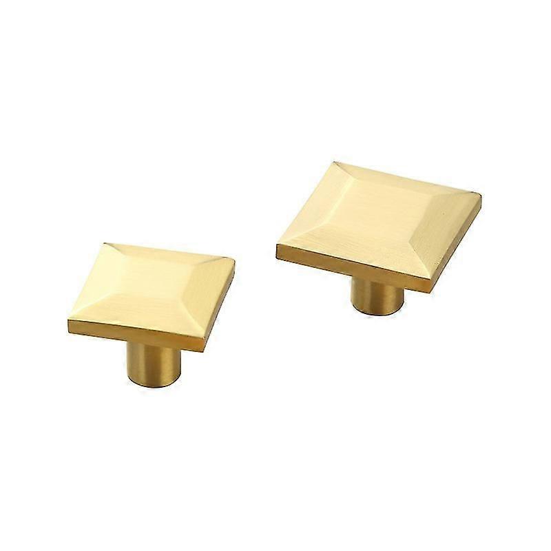 Round Solid Brass Door Handle, Cabinet Handle, Pull Knob Handle