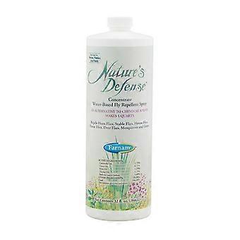 Farnam Nature's Defense Horse Fly Spray Concentrate, 32 Oz