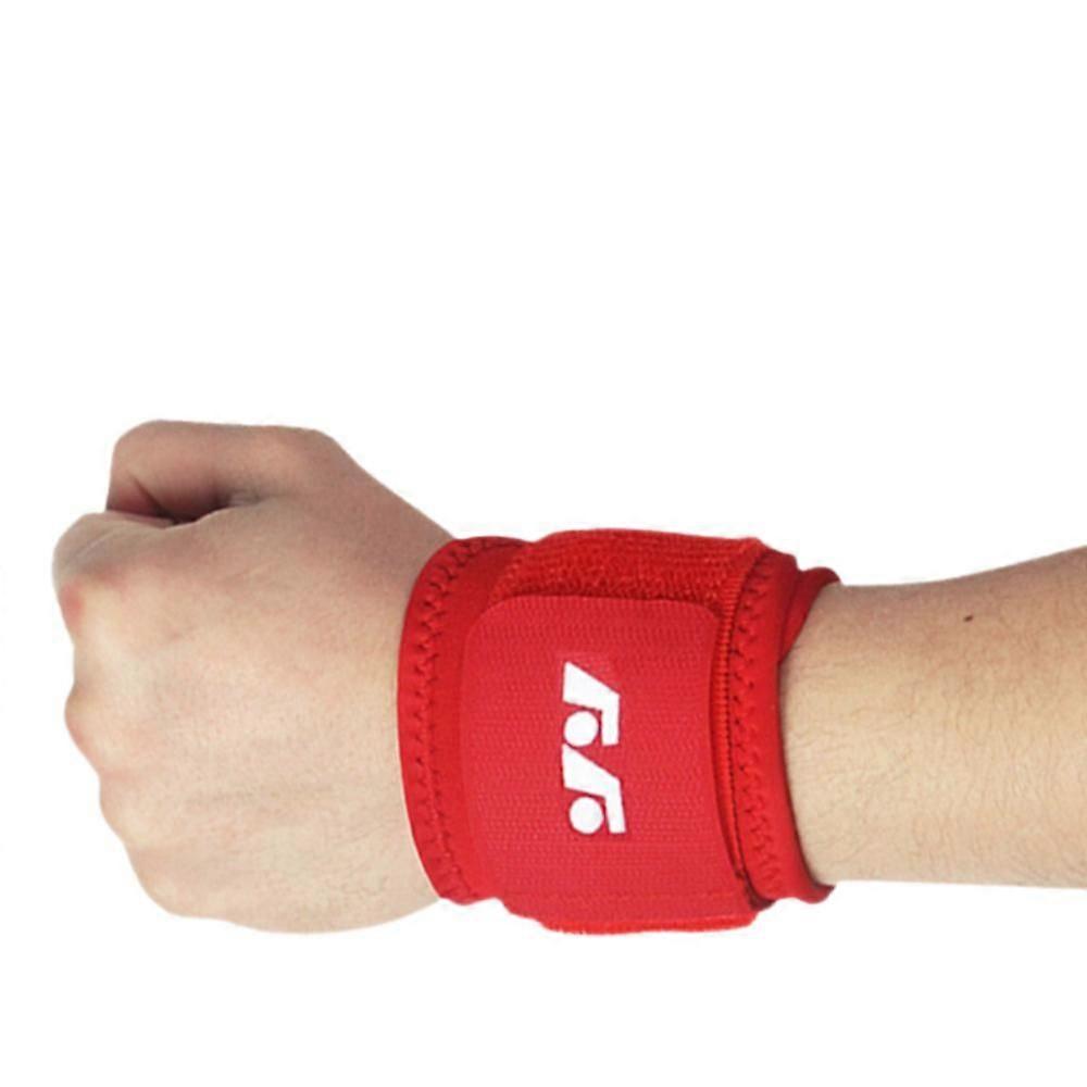 2 Pack Wrist Compression Strap and Support Wrist Brace Sport One Size Adjustable for Fitness, Weightlifting, Tendonitis, Carpal Tunnel Arthritis
