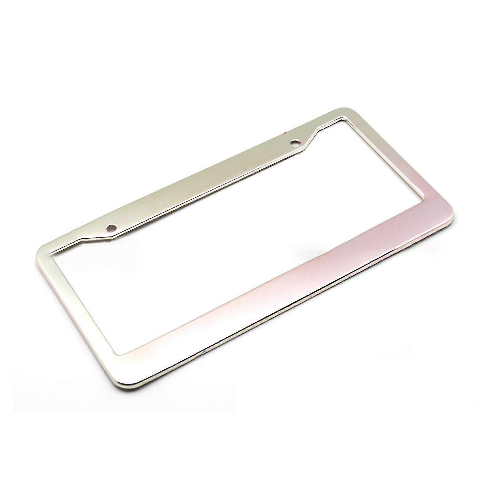 Usa Standard License Plate Frame For Your Car No Rattle Scratching Alloy
