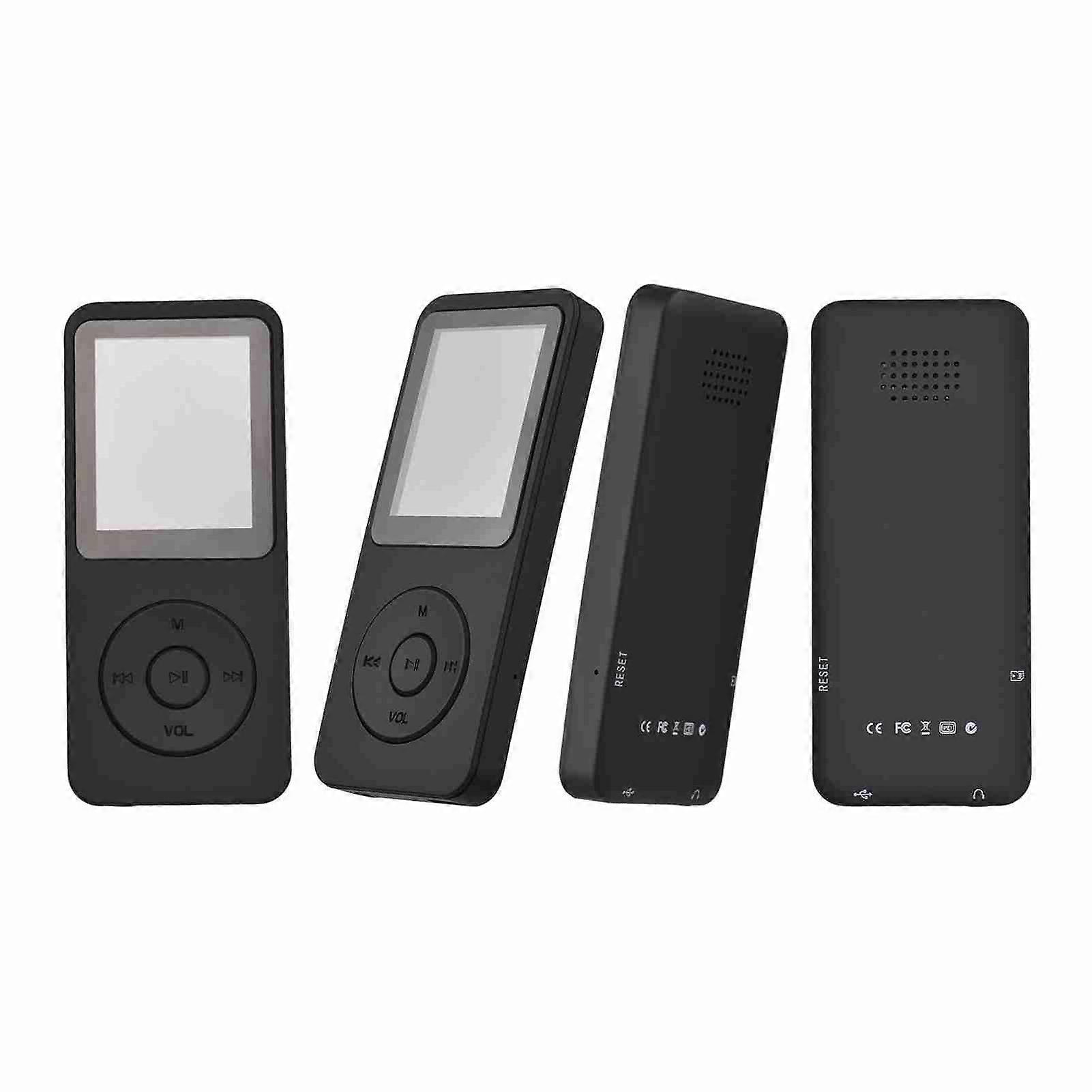 MP4 MP3 Player 1,77 polegadas TFT Color Backlit LCD Screen USB Recarregável BT MP3 Player Suporte para Win XP